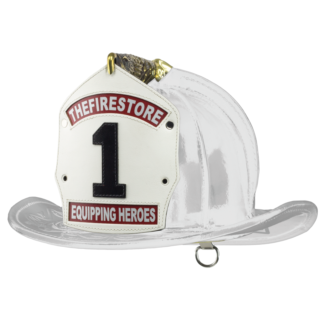 Cairns G5A New Yorker Leather Presentation Helmet, White