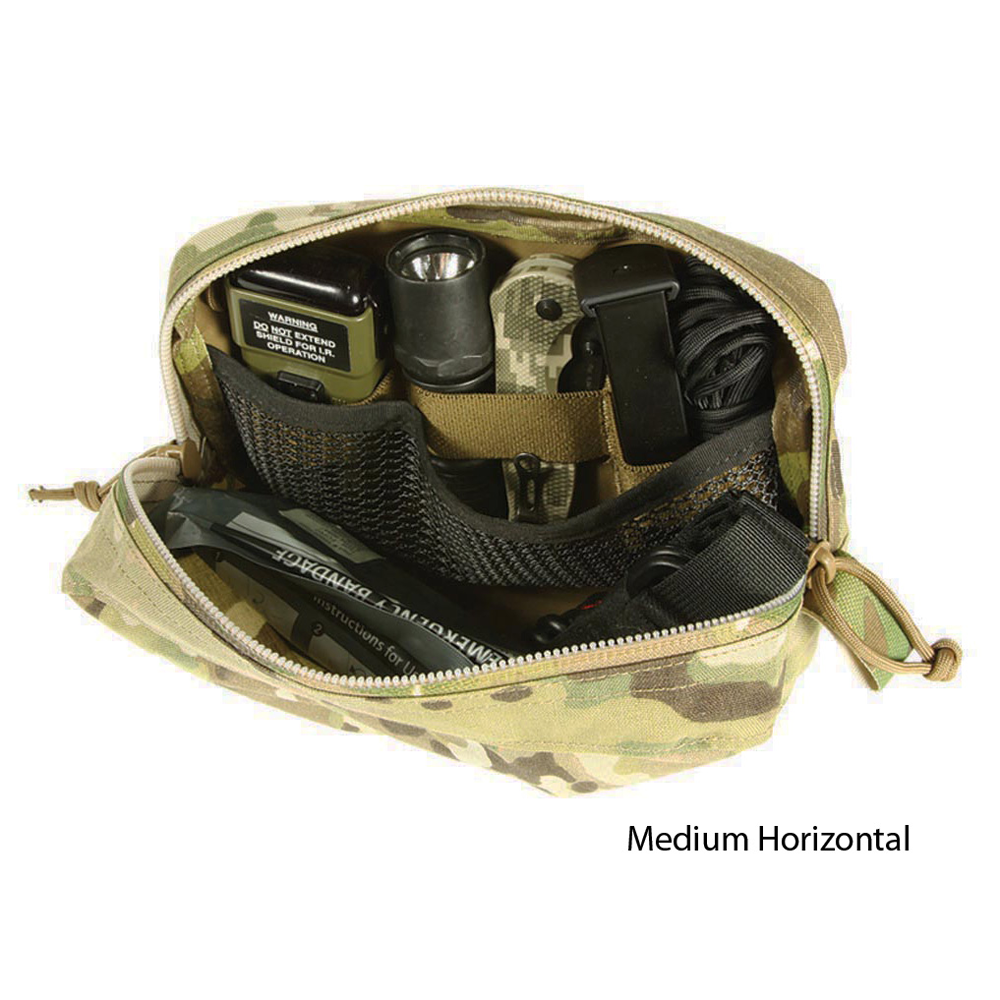com : Blue Force Gear MOLLE Admin Pouch - Black, 1 x 8 x