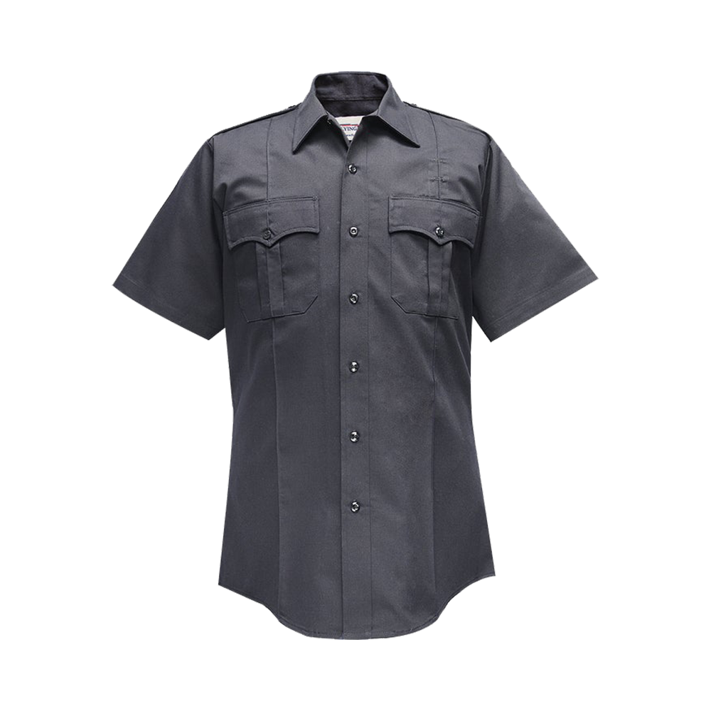 65 polyester 35 cotton dress shirts Vardon Men's Blue Dress Shirt 65% Polyester 35% Cotton WPL 9362 Made in Korea
