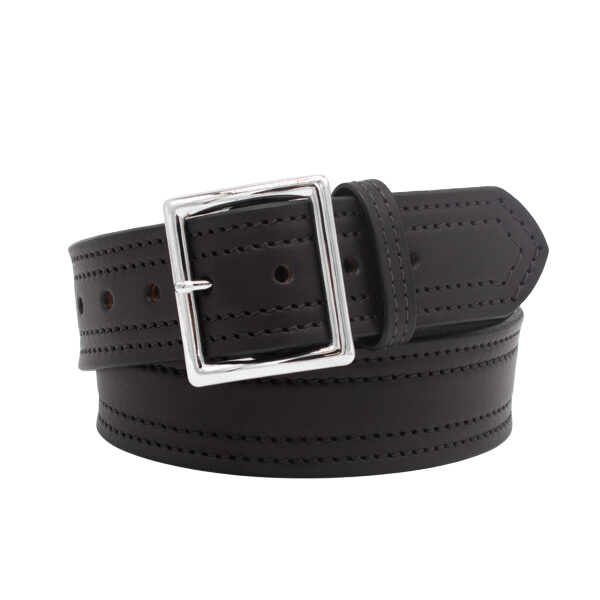 Boston Leather Row Stitch Garrison Belt - Main Image