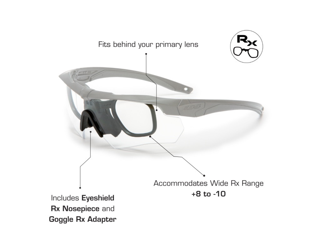 ESS ICE-3LS Kit w/ 3 Ballistic Lenses