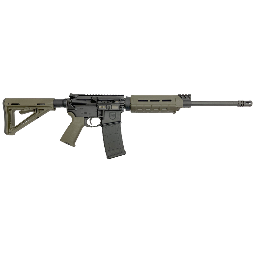 Dark Storm DS-15 MOE Standard 5.56 Rifle, Black ODG