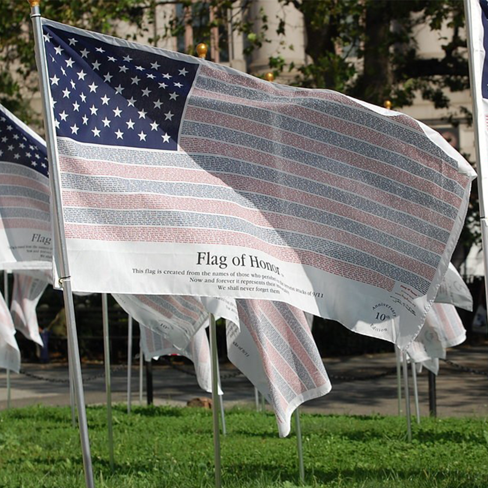 9-11 Flag of Honor Memorial Flag