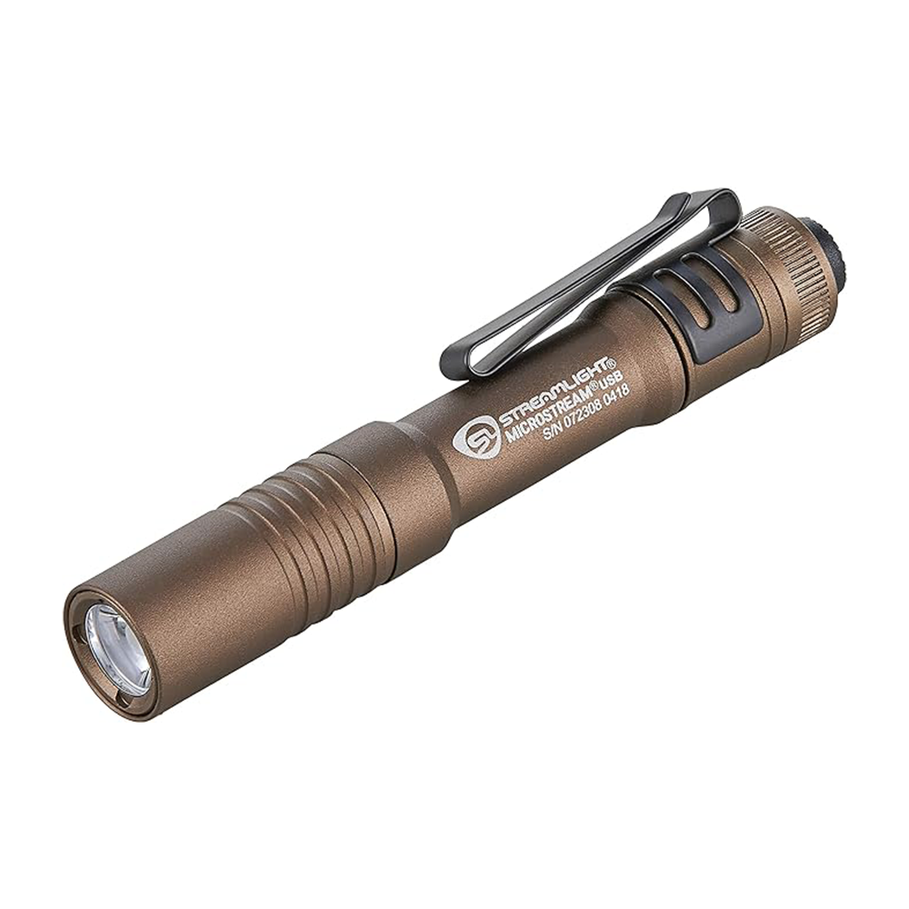 Streamlight MicroStream USB 5" USB Cord And Lanyard Clam - Coyote Streamlight MicroStream USB 5" USB Cord And Lanyard Clam - Coyote