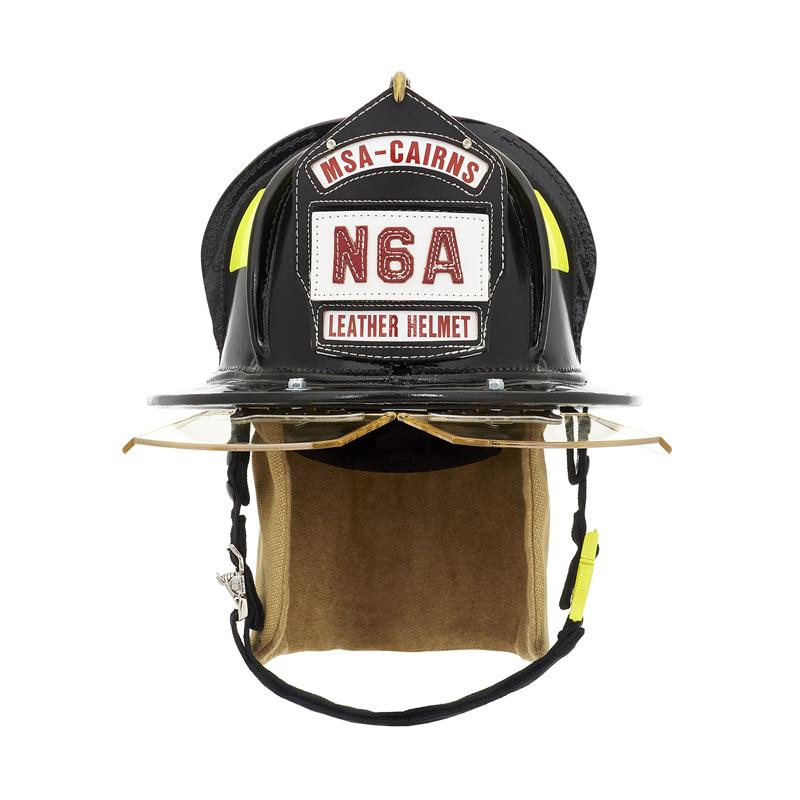 MSA Cairns N6A Houston Leather Traditional Structural Helmet