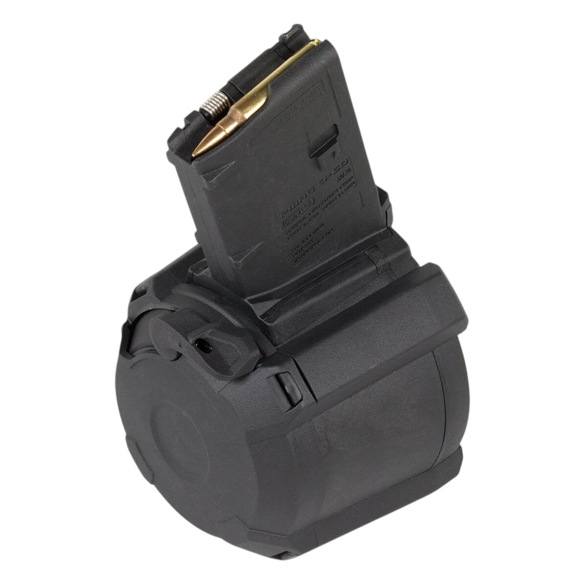 MAGPUL PMAG D-60 AR/M4 Drum Magazine, 5.56x45 NATO
