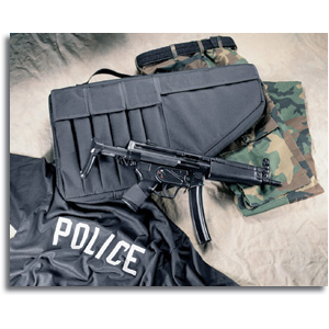 Uncle Mike's Black Tactical Submachine Gun Case