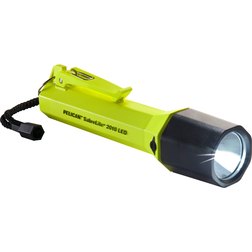 PELICAN SabreLite 2010 LED ライト【定価17800円】 Pelican 2010 SabreLite LED, Yellow w/ Photo Luminescent Shroud