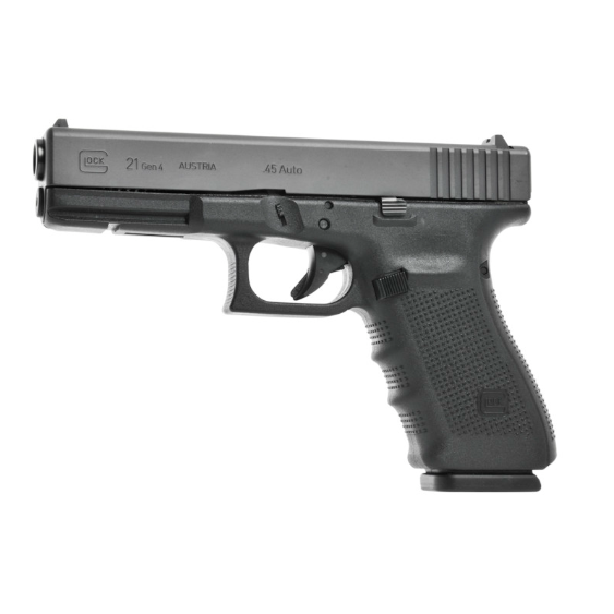 GLOCK 21, GEN4, .45ACP, Fixed Sights, (3) 13 rd Mags, Blue Label