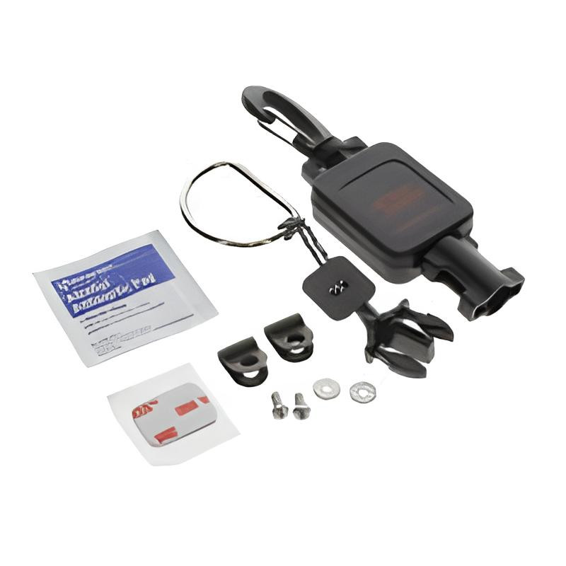 SEEK GearKeeper Retractable Lanyard with clip and D-ring