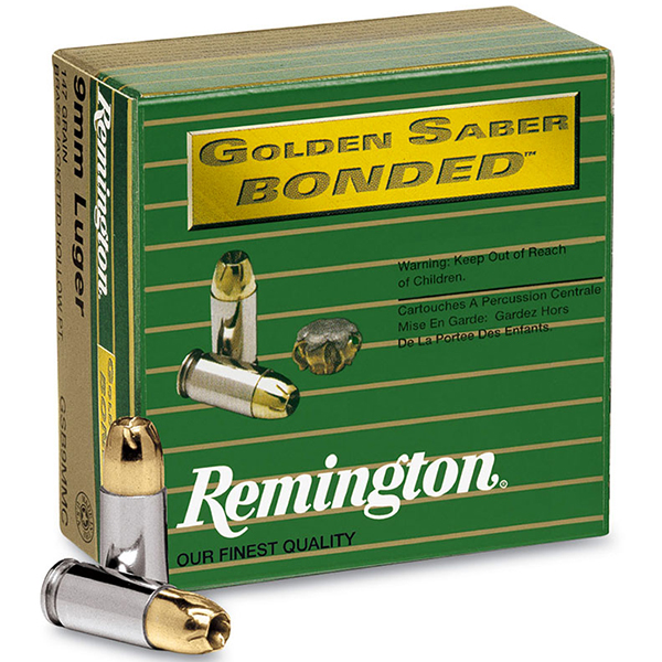 Remington Golden Saber, .45ACP, 230gr, BJHP, Box of 50