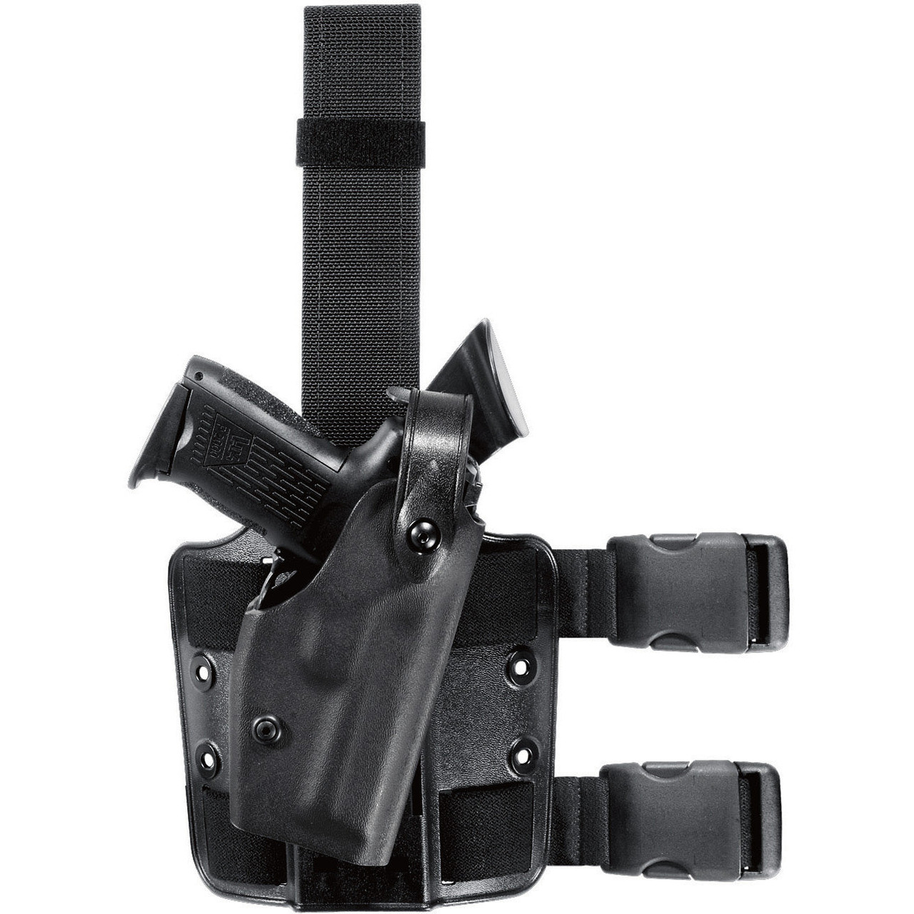 Safarilandホルスター/6004-77-P220-4111/GLOCK用 Safariland Model 6004 Tactical Holster, Tactical Black, Hood Guard