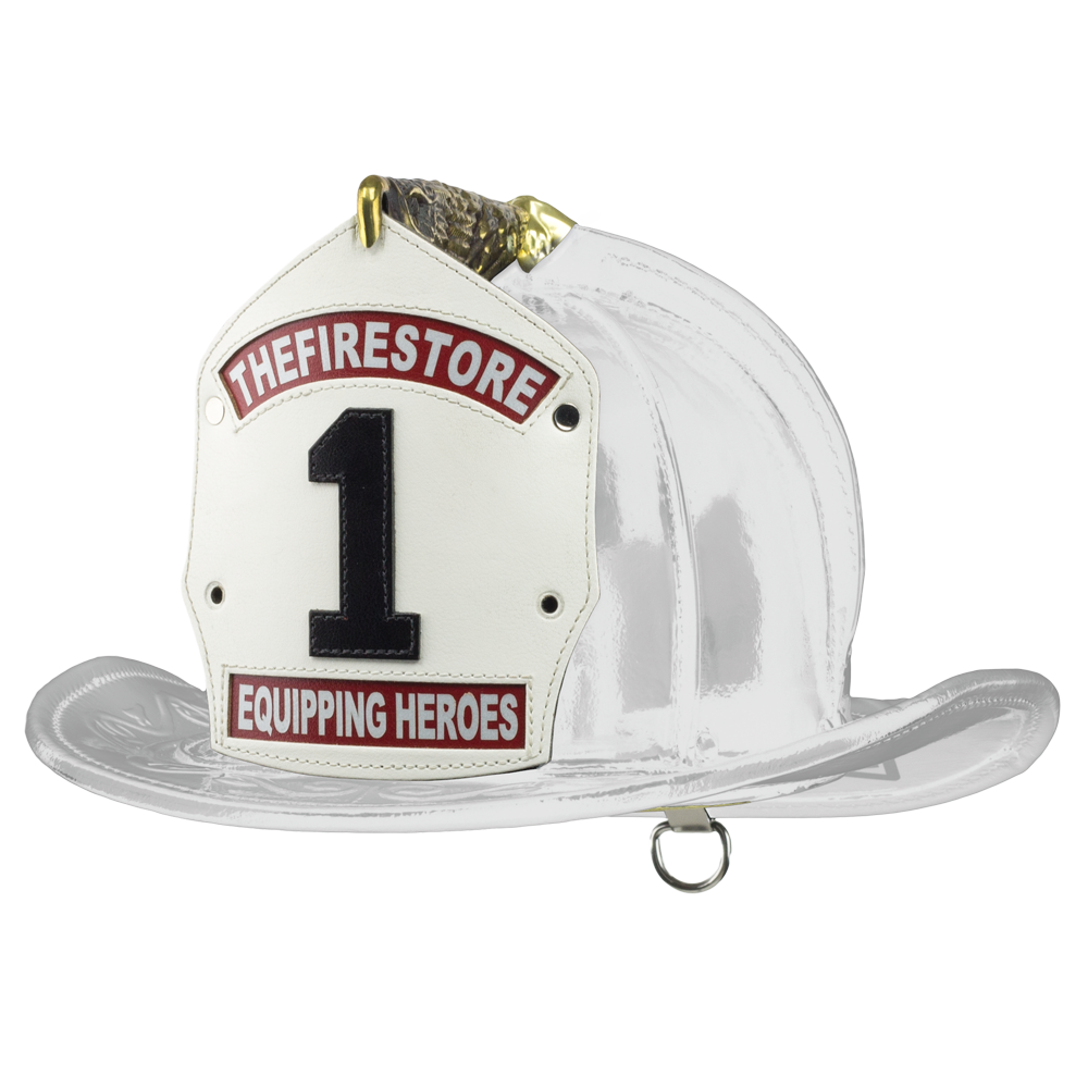 Cairns G5A New Yorker Leather Presentation Helmet, White