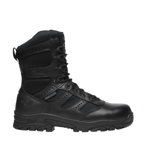 Thorogood Commando Deuce 8" Leather/Nylon Waterproof Side Zip Boot w/Safety Toe