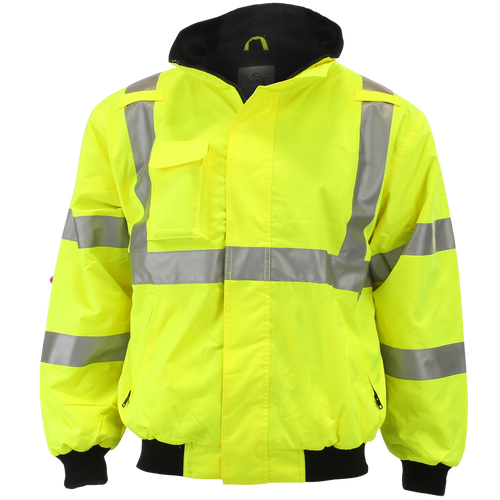 Game Workwear The Navigator High Visibility Jacket with Reflective Trim