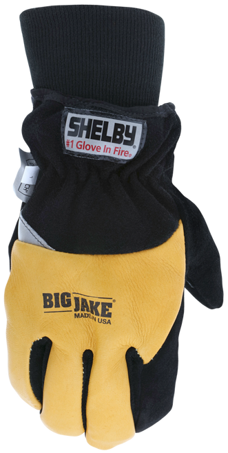 Shelby 5281 Cowhide Structural Gloves with CROSSTECH, Wristlet, NFPA