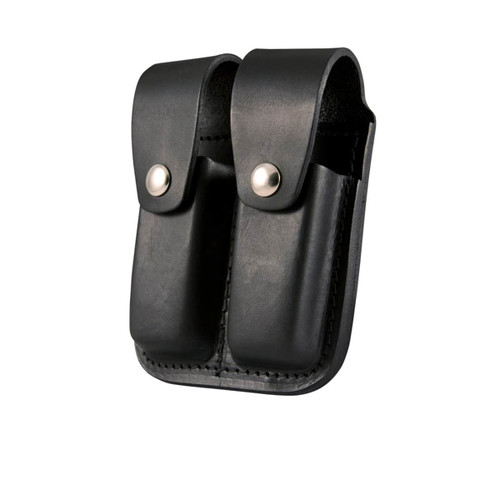 Boston Leather Snap-Closure Double Magazine Pouch, 9mm or .40 Cal.
