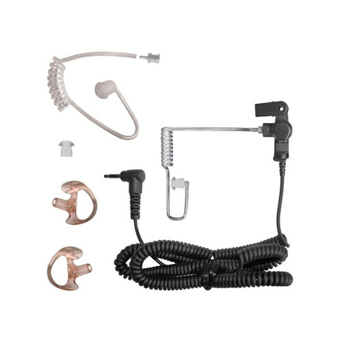 Silent Listen-Only Earpiece w/ 2.5mm Connector & Bonus Parts Pack