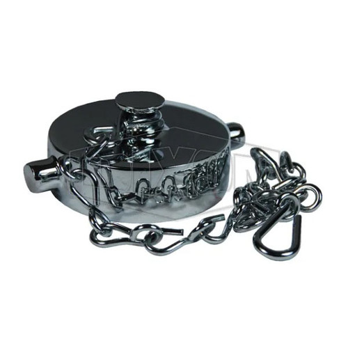 Dixon Polished Chrome Plated Brass Pin Lug Cap