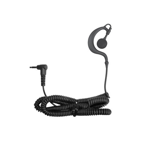Guard 2.5 mm Listen-Only 2-Way Radio Earpiece w/ 26" Coiled Cord