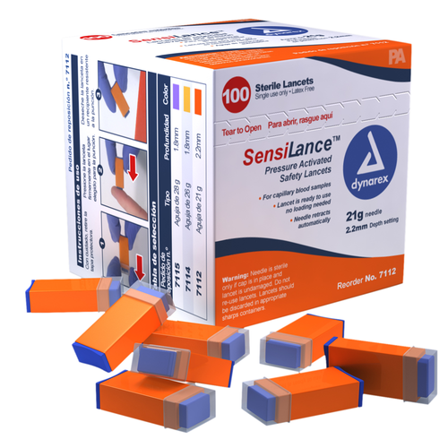 Dynarex SensiLance Fingerstick Pressure Activated Lancet