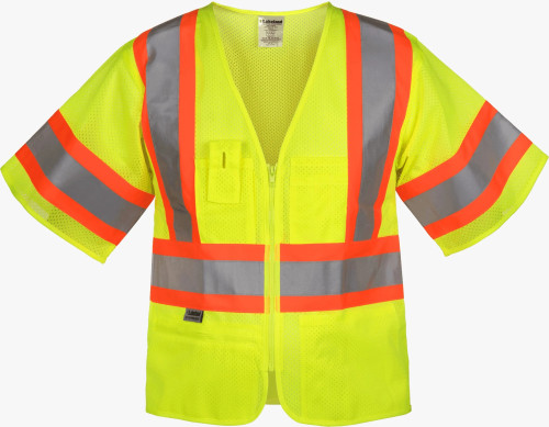Lakeland ANSI 107-2010 Class 3 Hi-Vis Sleeved Public Safety Vest