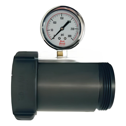 Dixon Line Test Gauge 1-1/2" Male NST (NH) x  1-1/2" Swivel NST (NH)