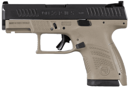 CZ P-10 S FDE, 9mm, 12rd, Polymer Frame, LE Only