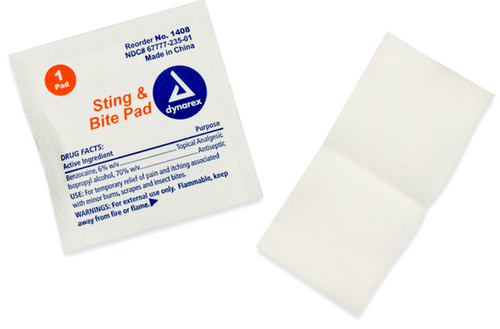 Dynarex Sting & Bite Pad