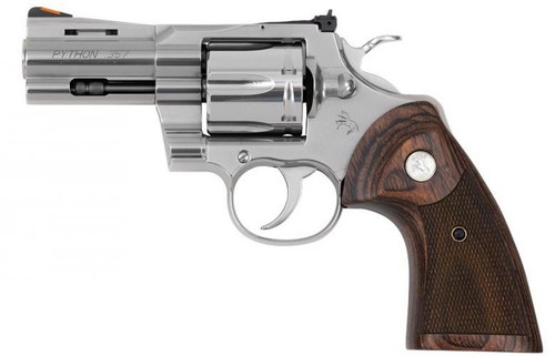 Colt Python Revolver .357 Magnum, 3" Barrel, Walnut Grips