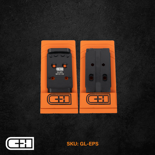 C&H Precision V4 MIL/LEO Adapter Holosun EPS / EPS Carry Fits GLOCK MOS