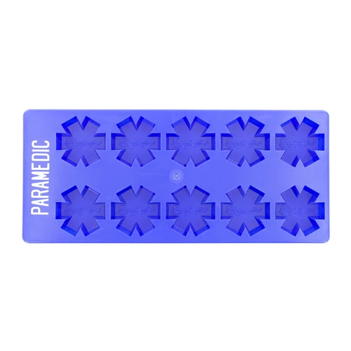 TheFireStore Ice Cube Trays with Maltese Cross or Badge Molds