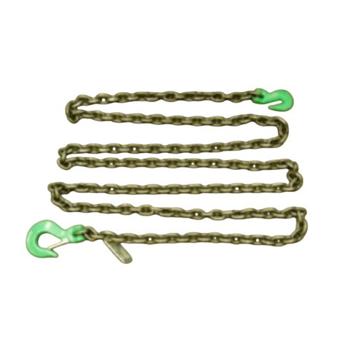 JYD Industries 18' Chain, 3/8" Grade 100 SGG with Grab Hooks