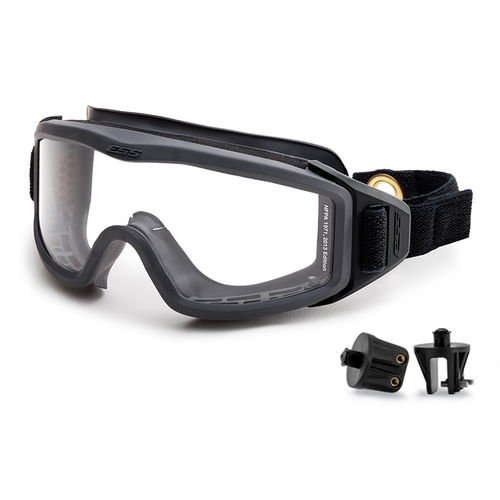 ESS FirePro-1971 EX-2 Structural Firefighting Goggles, Snap Mounts, NFPA 2013