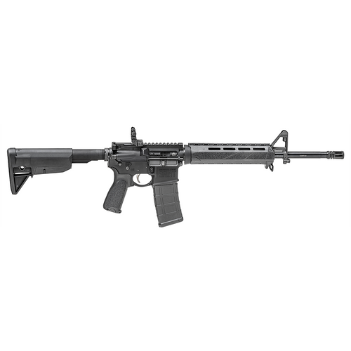 Springfield Saint 5.56 Rifle, M-LOK Springfield, Saint Rifle, Semi-Auto, 5.56mm A2 style front post, Bravo company gunfighter M-lok handguard, stock and grip.