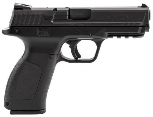 EAA MC28SA 4.25" 9MM 17RD Blued EAA, MC28SA, Semi Auto, 9MM S/A PISTOL, ADJ SIGHT, TRIGGER SAFETY, NOVAKÂ® STYLE REAR SIGHT, 3 GRIP PANELS, 3 DOT