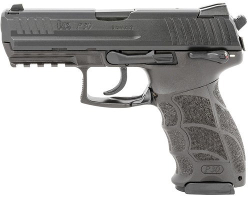 H&K P30S 9mm (V3) DA/SA Ambi/Decock 2-17rd Mags H&K, P30, Semi-Auto, 9mm Supplied With Two Additional Backstraps And Two Additional Sets Of Lateral Grip Plates