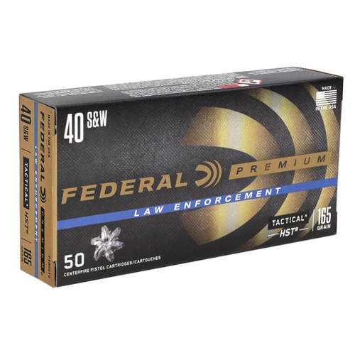 Federal Cartridge - HST 40 S&W 165 Grain HST 50 round box