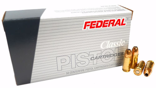 Federal Cartridge - Classic Pistol 9mm Luger (9x19mm) 115 Gr Hi-JHP 50 rounds per box