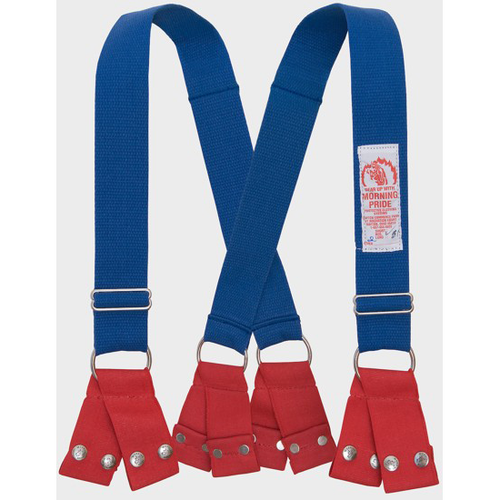 Honeywell Morning Pride Dyna-Fit Suspenders with Snap Attachment