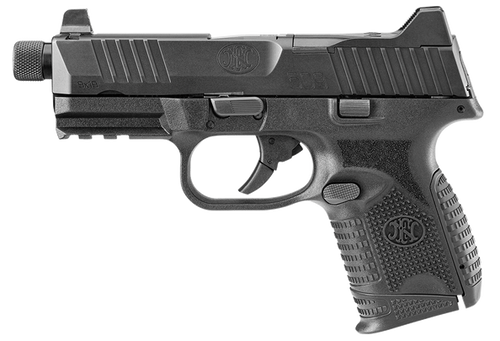 FNH 509C Tac 9mm 3.7" BLK 1-12rd 1-24rd mag FNH, 509, Semi-Auto, 9mm Optics Ready, Suppressor Height Trij NS, Threaded Bbl, 1-12Rd, 1-24Rd Mag