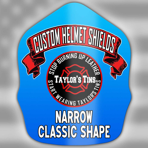 Taylor's Tins™ Narrow Classic Shield with out Passport, 6.25"