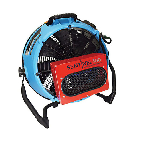 Toxic Suppression Sentinel 2500 Portable Air and Surface Sanitizer 2500 CFM with 120v AC Plug