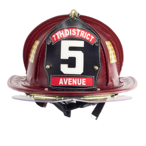 TheFireStore Exclusive Custom 2025 Phenix Heritage Red Legacy TL2 Leather Helmet