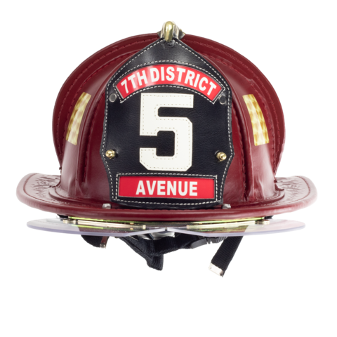 TheFireStore Exclusive Custom 2025 Phenix Crimson Courage TL2 Leather Helmet