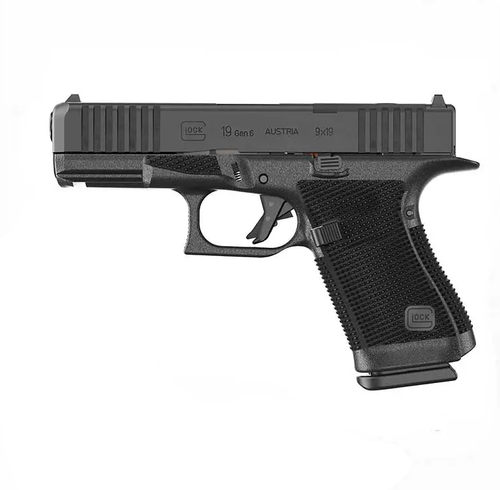 Glock 19 Gen6, 9mm, 3 15 Rd Magazines, Fixed Sights, Blue Label