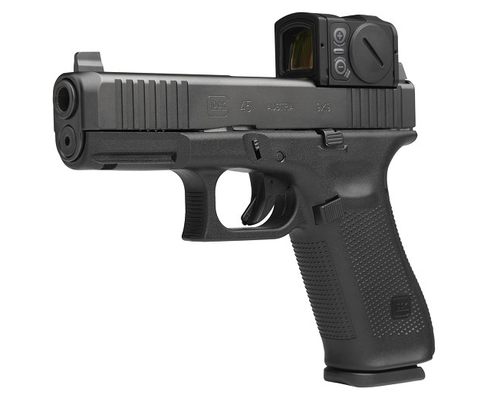 Glock G45 MOS 9mm 3-17rd magazines Aimpoint ACRO P2 direct mount installed, Ameriglo Non-tritium front and rear sights, AGENCY DROP SHIP ONLY, NO INDIVIDUAL SALES