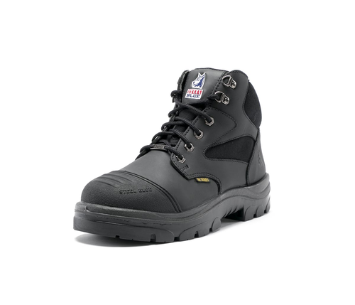 Steel Blue Parkes Zip, Safety Toe, Black