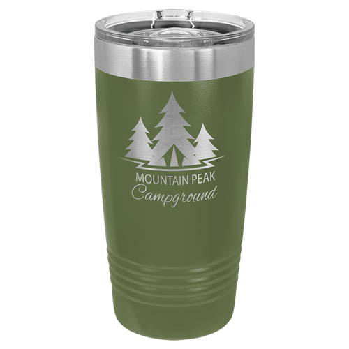 Polar Camel 20 Oz. Ringneck Vacuum Insulated Tumbler w/ Slider Lid -NOT DISHWASHER SAFE
