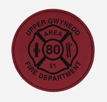 4" x 4" Square Laserable Leatherette Coaster